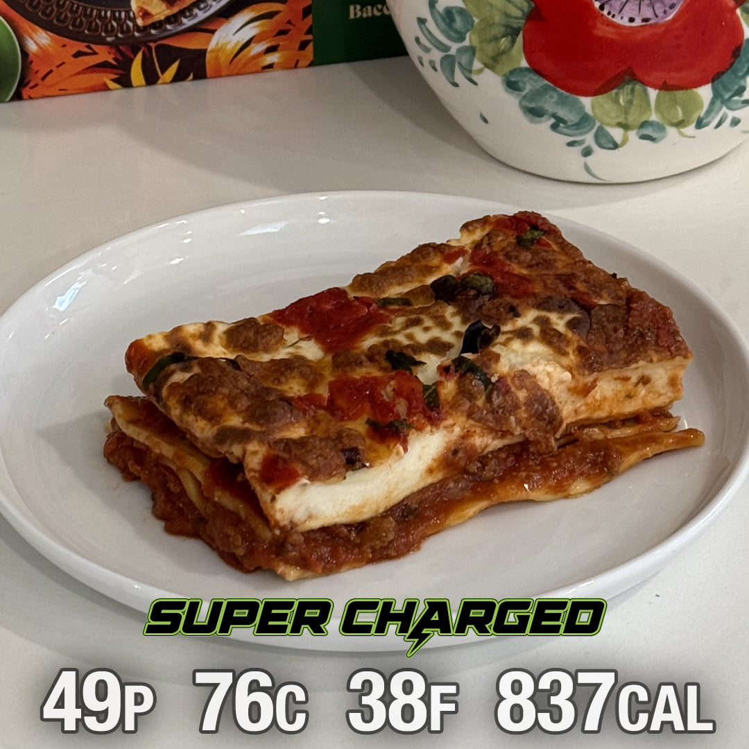 Beef lasagna - SUPER CHARGED - FROZEN
