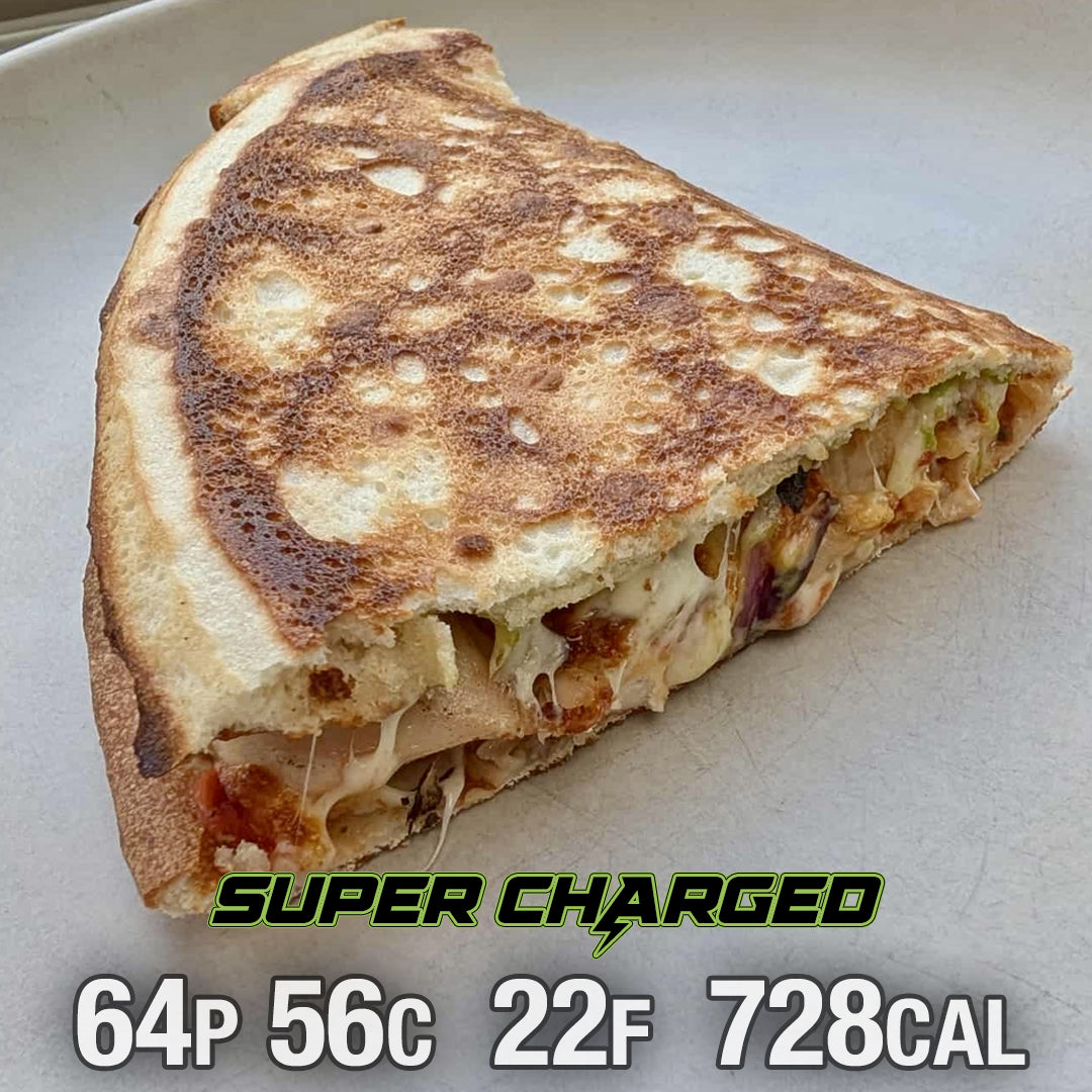 Protein Pizza Fold with Chicken - SUPER CHARGED