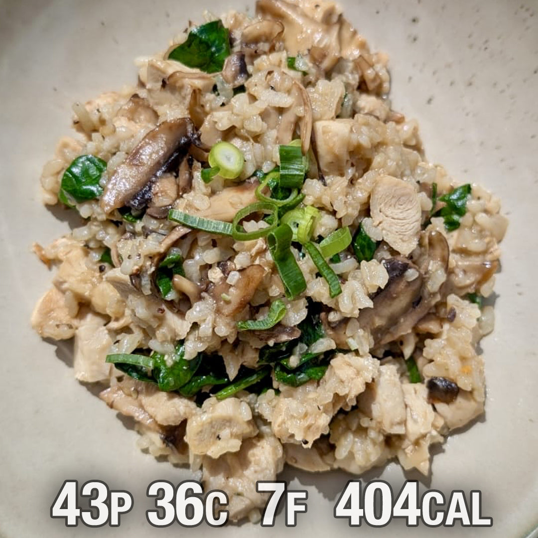 Chicken Mushroom Risotto
