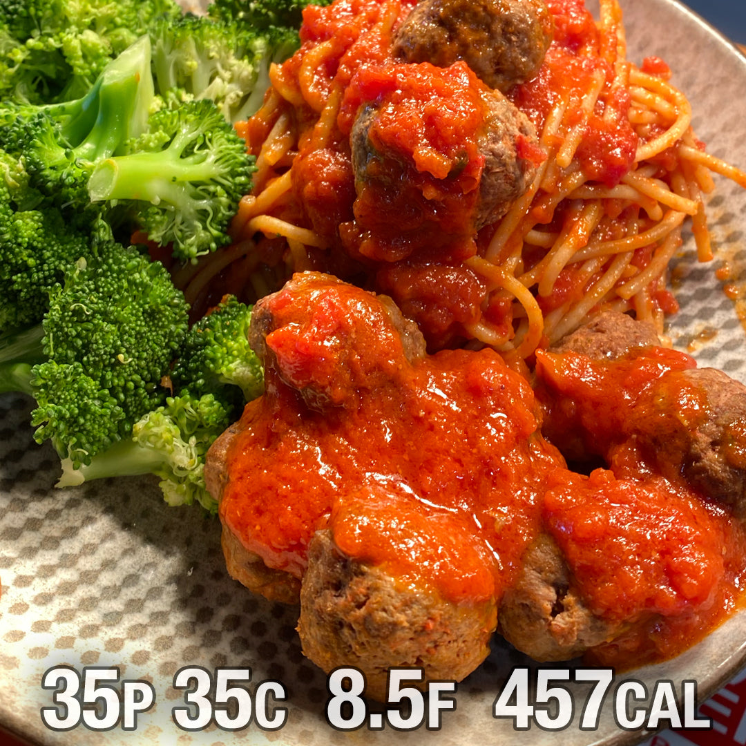 Protein Spaghetti Meatballs
