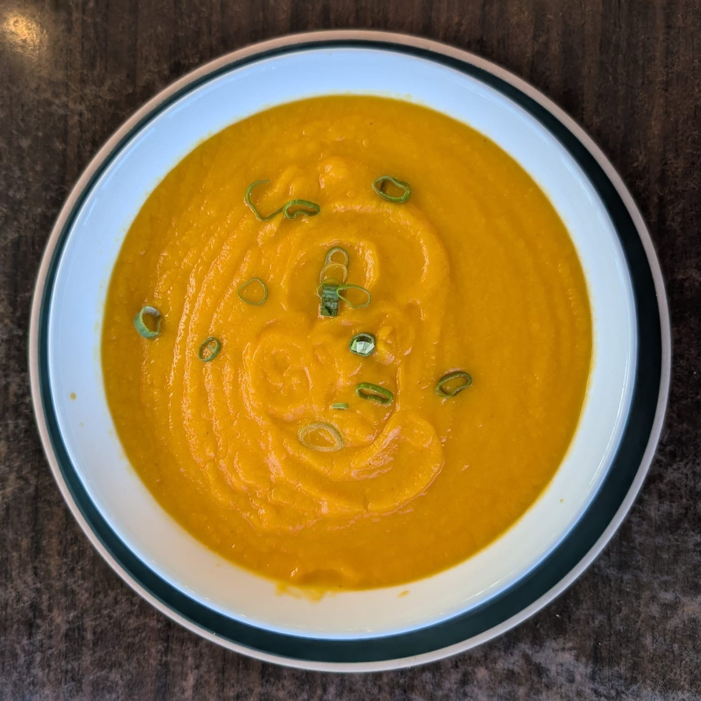Carrot and ginger soup