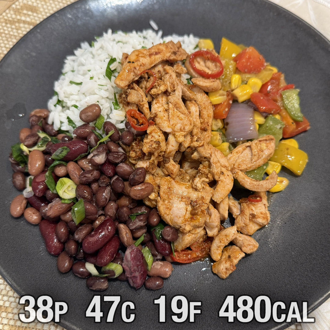 Chicken burrito bowl