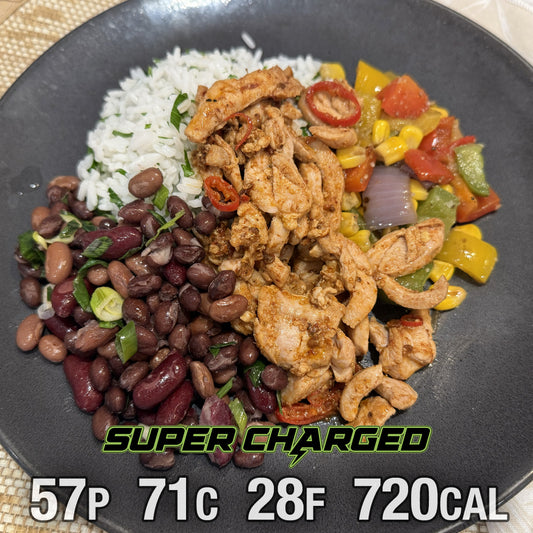 Chicken Burrito Bowl - SUPER CHARGED