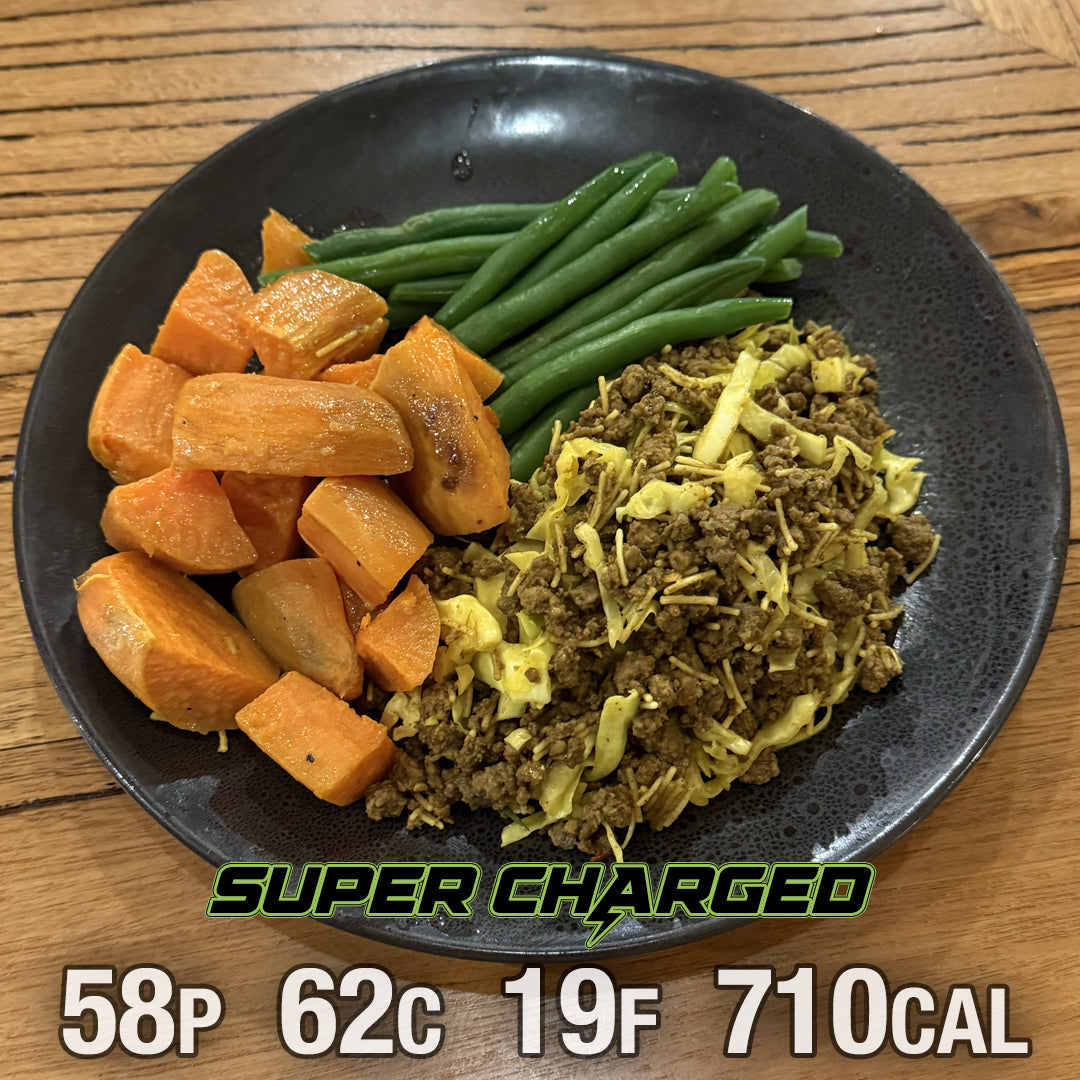 Beef Chow Mein - SUPER CHARGED