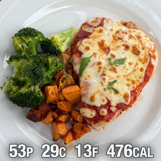 Naked chicken parma
