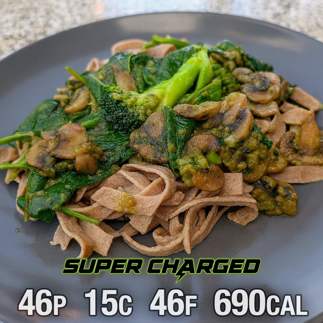 Pesto Protein Pasta - SUPER CHARGED