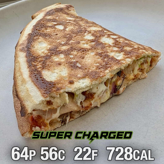 Protein Pizza Fold with Chicken - SUPER CHARGED