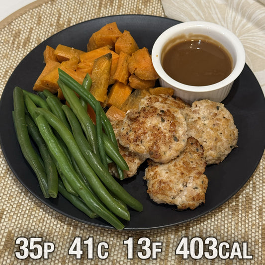 Chicken rissoles