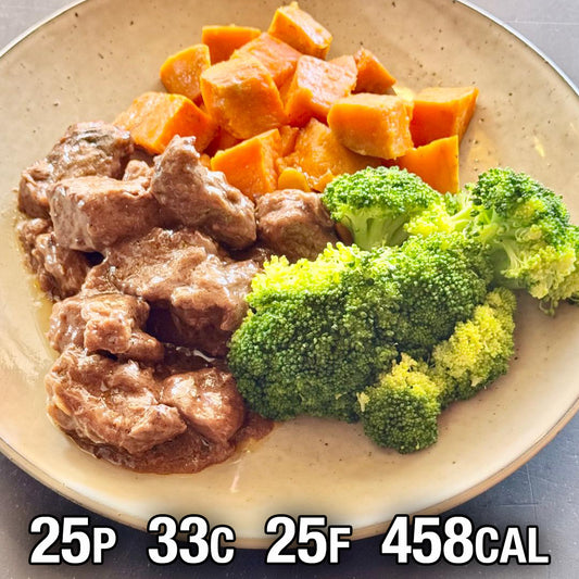 Slow cooked beef