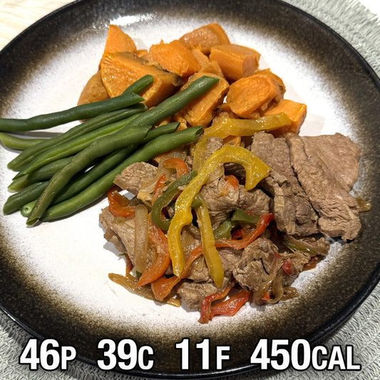 Beef stir fry