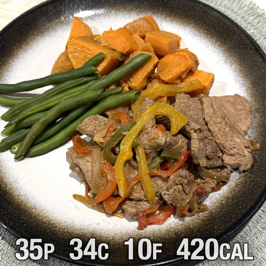 Beef stir fry